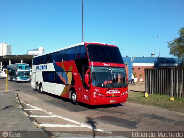 Pluma Conforto e Turismo 7101 na cidade de Porto Alegre, Rio Grande do Sul, Brasil, por Eduardo Machado. Número da foto: #390052.