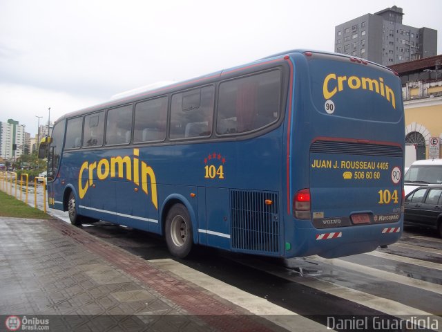 Cromin 104 na cidade de Florianópolis, Santa Catarina, Brasil, por Daniel Guardiola. Número da foto: #389669.