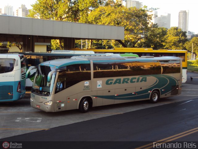 Viação Garcia 7382 na cidade de Ribeirão Preto, São Paulo, Brasil, por Fernando Reis. Número da foto: #390578.