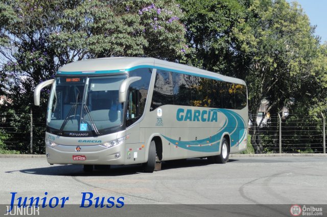 Viação Garcia 7576 na cidade de Curitiba, Paraná, Brasil, por JUNIOR JUNIOR. ID da foto: 391034.