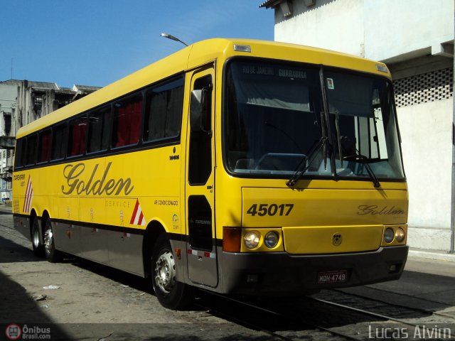 Viação Itapemirim 45017 na cidade de Rio de Janeiro, Rio de Janeiro, Brasil, por Lucas Alvim. ID da foto: 391166.