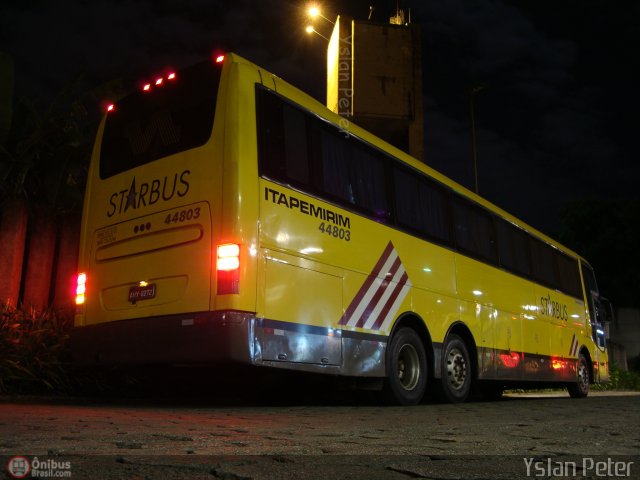 Viação Itapemirim 44803 na cidade de Vitória, Espírito Santo, Brasil, por Yslan Peter. Número da foto: #392629.