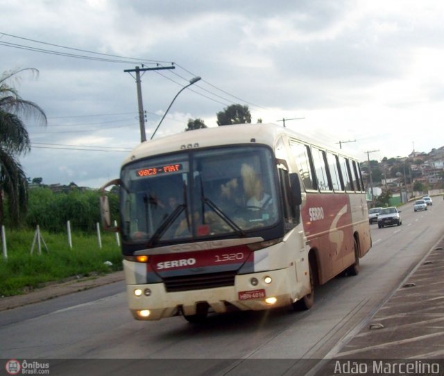 Viação Serro 1320 na cidade de Belo Horizonte, Minas Gerais, Brasil, por Adão Raimundo Marcelino. ID da foto: 393823.