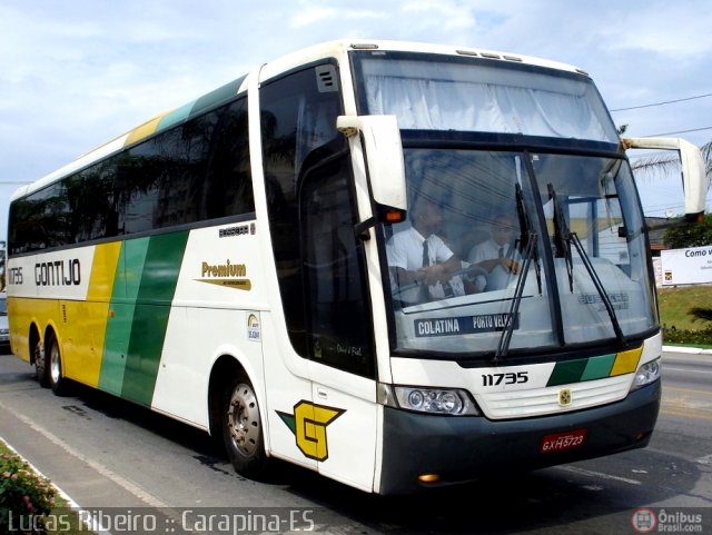 Empresa Gontijo de Transportes 11735 na cidade de Serra, Espírito Santo, Brasil, por Lucas  Ribeiro. Número da foto: #393419.