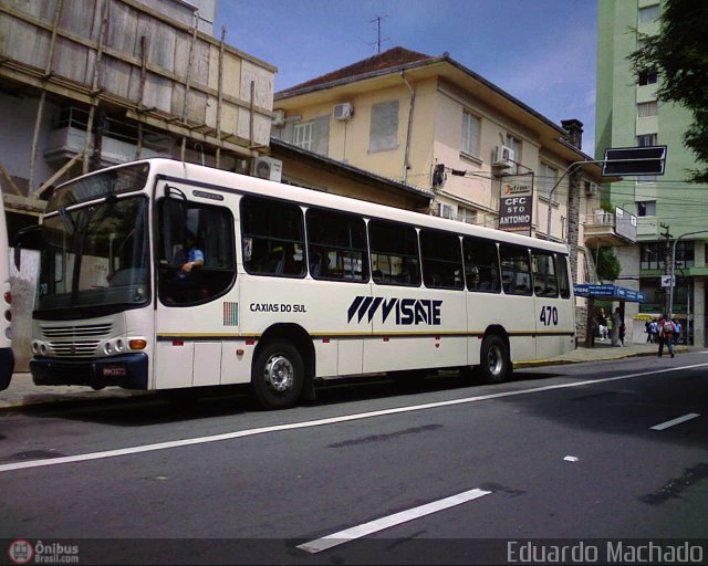 Visate - Viação Santa Tereza 470 na cidade de Caxias do Sul, Rio Grande do Sul, Brasil, por Eduardo Machado. ID da foto: 393011.