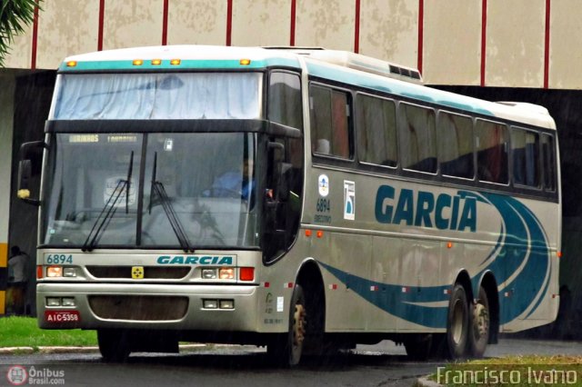 Viação Garcia 6894 na cidade de Ourinhos, São Paulo, Brasil, por Francisco Ivano. ID da foto: 395071.