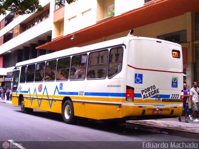 VTC - Viação Teresópolis Cavalhada 2223 na cidade de Porto Alegre, Rio Grande do Sul, Brasil, por Eduardo Machado. Número da foto: #394162.
