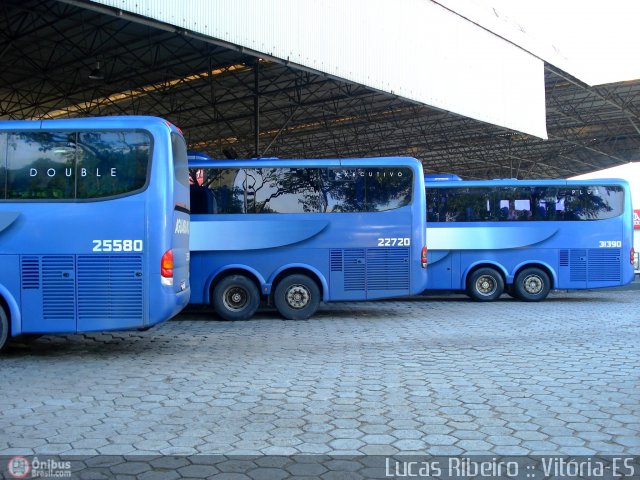 Viação Águia Branca Rodoviária Vitória na cidade de Vitória, Espírito Santo, Brasil, por Lucas  Ribeiro. ID da foto: 394781.