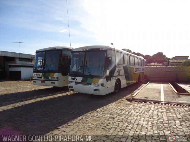 Empresa Gontijo de Transportes 9115 na cidade de Pirapora, Minas Gerais, Brasil, por Wagner Gontijo Várzea da Palma-mg. ID da foto: 396138.