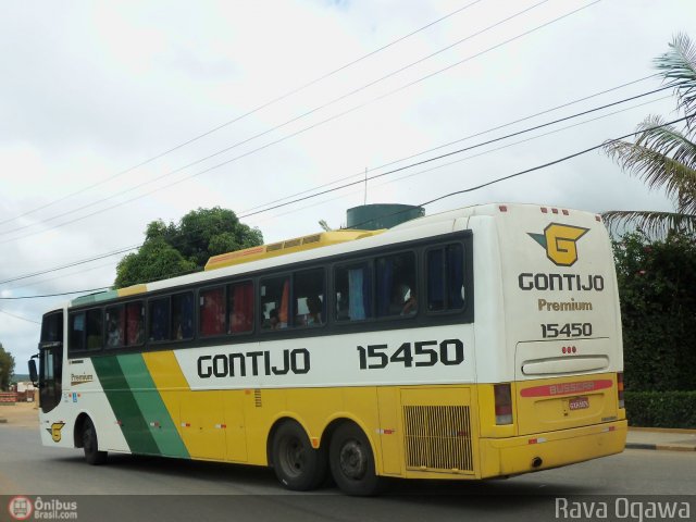 Empresa Gontijo de Transportes 15450 na cidade de Vitória da Conquista, Bahia, Brasil, por Rava Ogawa. ID da foto: 396317.