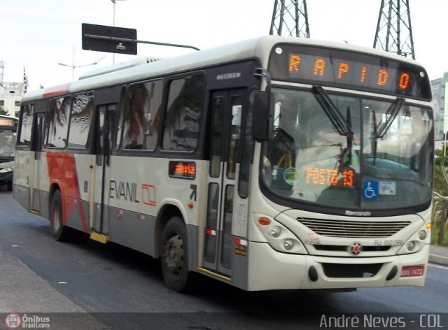 Evanil Transportes e Turismo RJ 132.066 na cidade de Rio de Janeiro, Rio de Janeiro, Brasil, por André Neves . ID da foto: 395717.