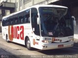 Transportes Única Petrópolis RJ 163.011 na cidade de Rio de Janeiro, Rio de Janeiro, Brasil, por Roberto Marinho - Ônibus Expresso. ID da foto: :id.