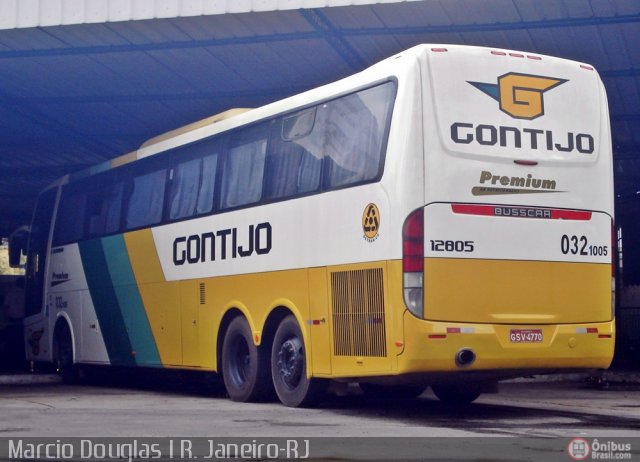 Empresa Gontijo de Transportes 0321005 na cidade de Rio de Janeiro, Rio de Janeiro, Brasil, por Wendel de Oliveira Vasconcellos. ID da foto: 396985.