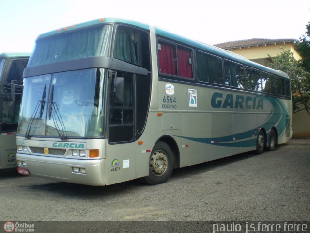 Viação Garcia 6564 na cidade de Paranacity, Paraná, Brasil, por Paulo J. S. Ferre. Número da foto: #397101.