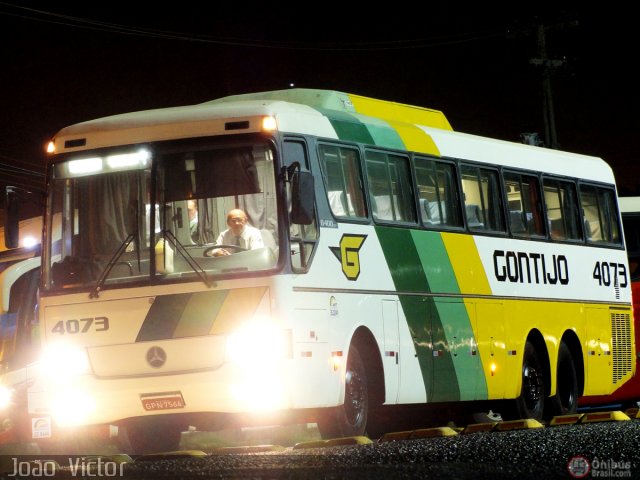 Empresa Gontijo de Transportes 4073 na cidade de Teresina, Piauí, Brasil, por João Victor. ID da foto: 399084.