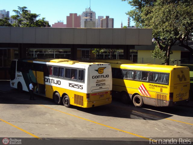 Viação Itapemirim 40155 na cidade de Ribeirão Preto, São Paulo, Brasil, por Fernando Reis. ID da foto: 398685.