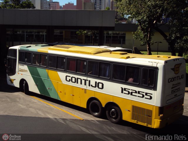 Empresa Gontijo de Transportes 15255 na cidade de Ribeirão Preto, São Paulo, Brasil, por Fernando Reis. ID da foto: 398682.