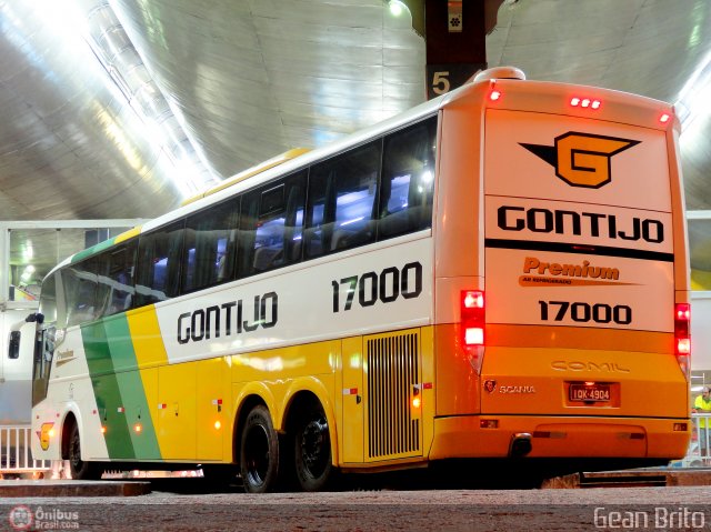 Empresa Gontijo de Transportes 17000 na cidade de Uberlândia, Minas Gerais, Brasil, por Gean Brito. ID da foto: 398808.