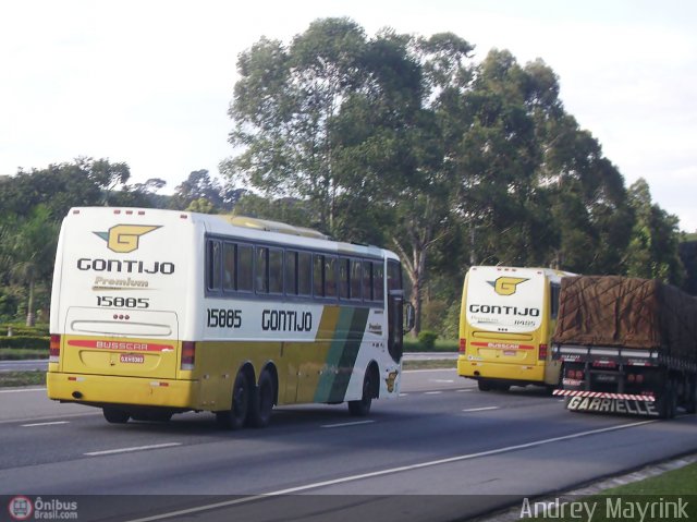 Empresa Gontijo de Transportes 15885 na cidade de Perdões, Minas Gerais, Brasil, por Andrey Gustavo. ID da foto: 398749.