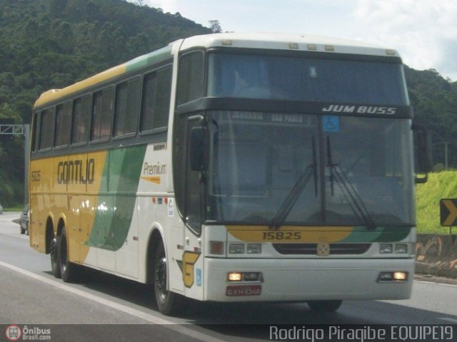 Empresa Gontijo de Transportes 15825 na cidade de Mairiporã, São Paulo, Brasil, por Rodrigo Piragibe. ID da foto: 399258.