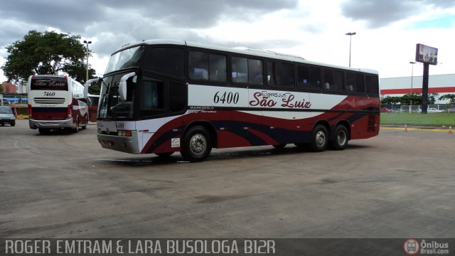 Expresso São Luiz 6400 na cidade de Goiânia, Goiás, Brasil, por Roger Emtram & Lara Busologa. Número da foto: #367079.