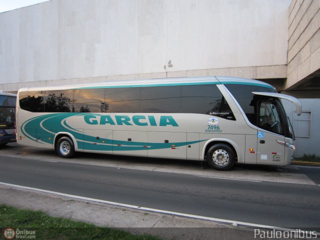 Viação Garcia 7496 na cidade de Campinas, São Paulo, Brasil, por Paulo Camillo Mendes Maria. Número da foto: #367979.