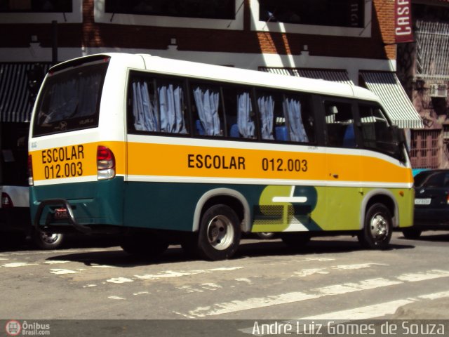 Transportes Santa Rosa 012.003 na cidade de Rio de Janeiro, Rio de Janeiro, Brasil, por André Luiz Gomes de Souza. ID da foto: 367681.