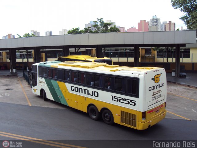 Empresa Gontijo de Transportes 15255 na cidade de Ribeirão Preto, São Paulo, Brasil, por Fernando Reis. Número da foto: #367551.