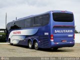 Viação Salutaris e Turismo 13858 na cidade de Vitória da Conquista, Bahia, Brasil, por Welder Dias. Número da foto: #:id.