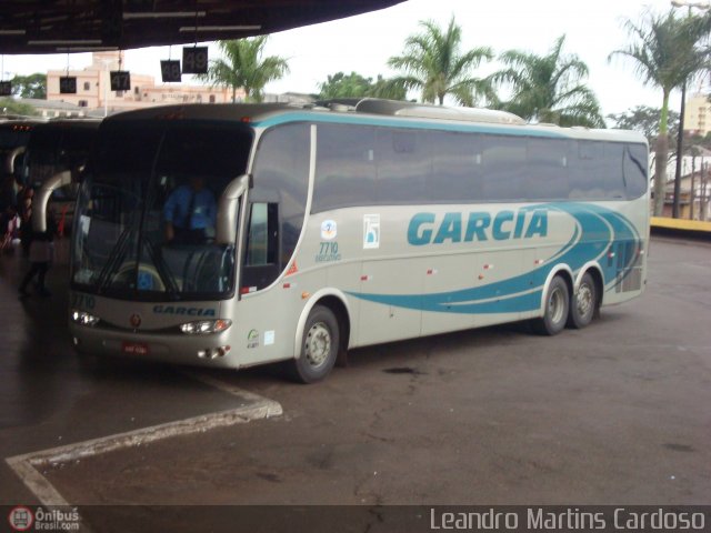 Viação Garcia 7710 na cidade de Londrina, Paraná, Brasil, por Leandro Martins Cardoso. Número da foto: #400353.