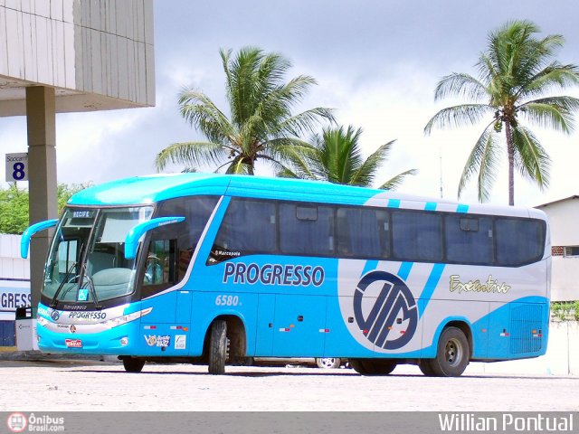 Auto Viação Progresso 6580 na cidade de Caruaru, Pernambuco, Brasil, por Willian Pontual. Número da foto: #399407.