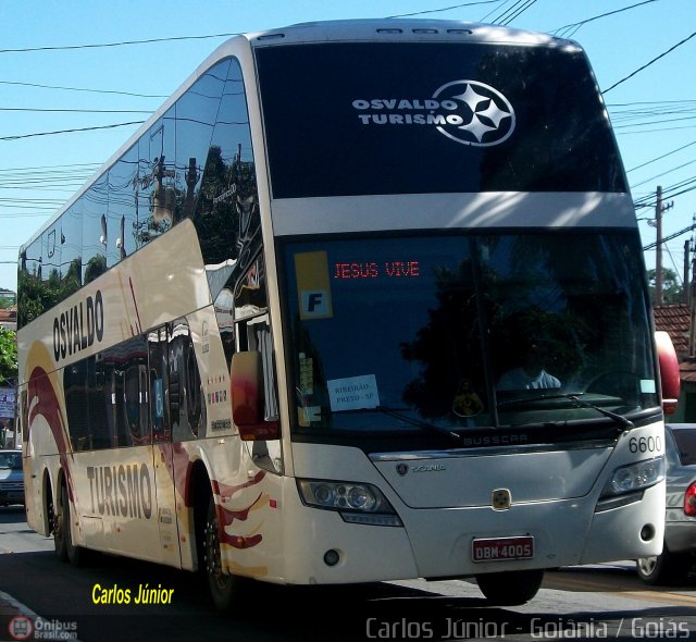 Osvaldo Turismo 6600 na cidade de Franca, São Paulo, Brasil, por Carlos Júnior. ID da foto: 399828.