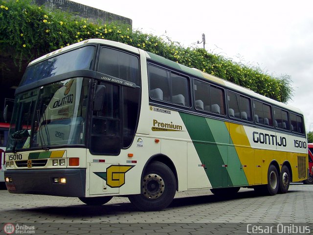 Empresa Gontijo de Transportes 15010 na cidade de Belo Horizonte, Minas Gerais, Brasil, por César Ônibus. Número da foto: #400153.