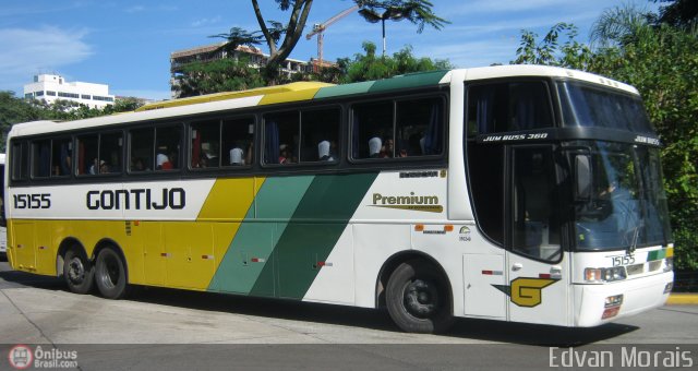 Empresa Gontijo de Transportes 15155 na cidade de São Paulo, São Paulo, Brasil, por Edvan Morais. ID da foto: 400471.