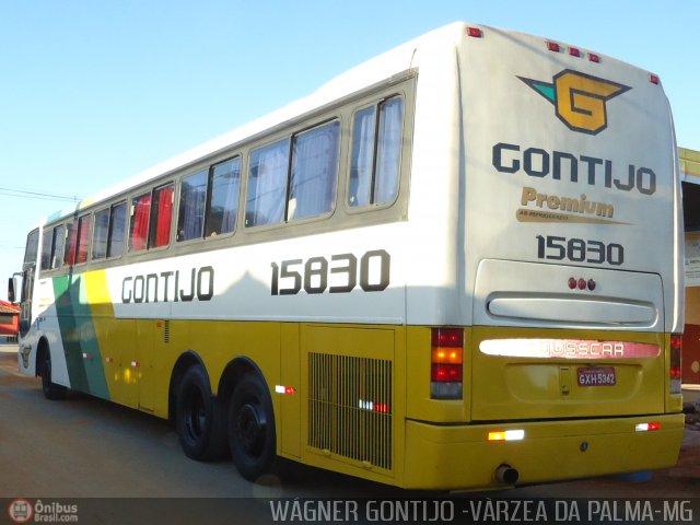 Empresa Gontijo de Transportes 15830 na cidade de Várzea da Palma, Minas Gerais, Brasil, por Wagner Gontijo Várzea da Palma-mg. Número da foto: #399674.