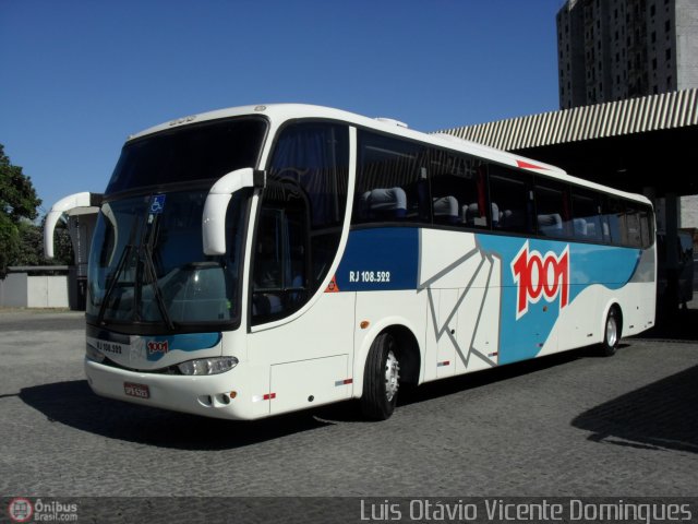 Auto Viação 1001 RJ 108.522 na cidade de Campos dos Goytacazes, Rio de Janeiro, Brasil, por Luis Otávio Vicente Domingues. Número da foto: #400397.