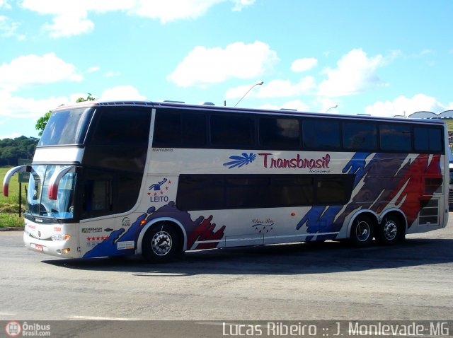 Transbrasil Turismo 5600 na cidade de João Monlevade, Minas Gerais, Brasil, por Lucas  Ribeiro. ID da foto: 368692.