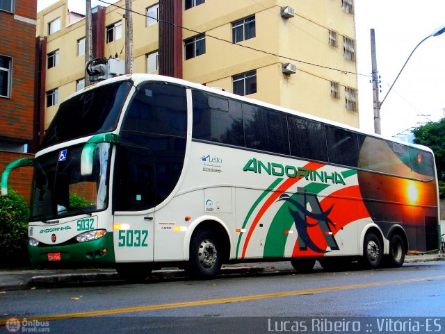 Empresa de Transportes Andorinha 5032 na cidade de Vitória, Espírito Santo, Brasil, por Lucas  Ribeiro. Número da foto: #368628.