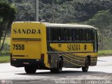 Viação Sandra 7550 na cidade de Congonhas, Minas Gerais, Brasil, por Sérgio A.  B.  Canuto. Número da foto: #:id.