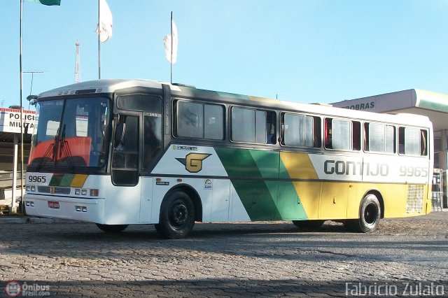 Empresa Gontijo de Transportes 9965 na cidade de João Monlevade, Minas Gerais, Brasil, por Fabricio do Nascimento Zulato. ID da foto: 370010.