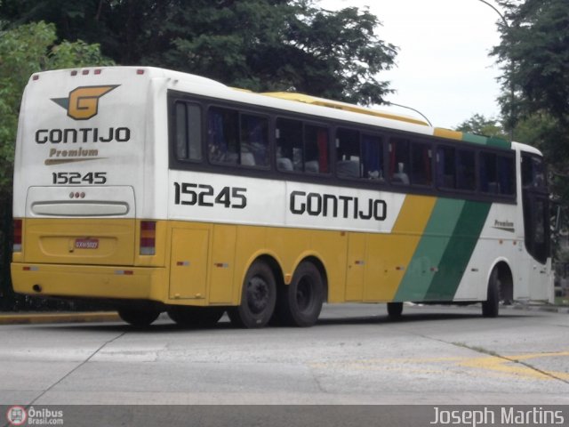 Empresa Gontijo de Transportes 15245 na cidade de São Paulo, São Paulo, Brasil, por Joseph Martins. ID da foto: 370967.