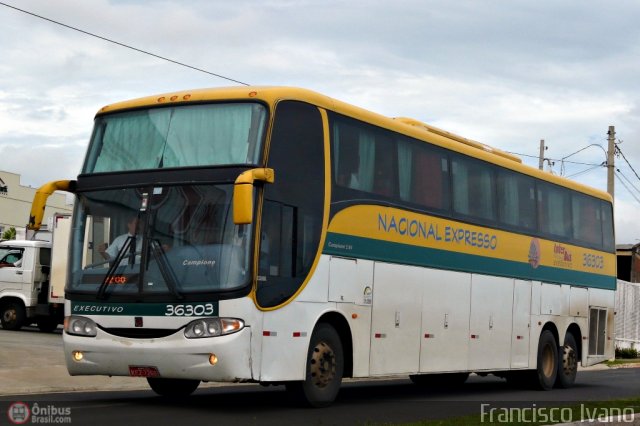 Nacional Expresso 36303 na cidade de Marília, São Paulo, Brasil, por Francisco Ivano. Número da foto: #372486.