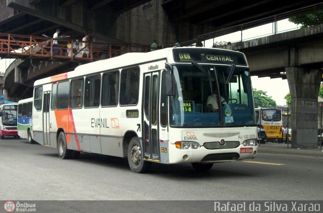 Evanil Transportes e Turismo RJ 132.029 na cidade de Rio de Janeiro, Rio de Janeiro, Brasil, por Rafael da Silva Xarão. Número da foto: #372272.