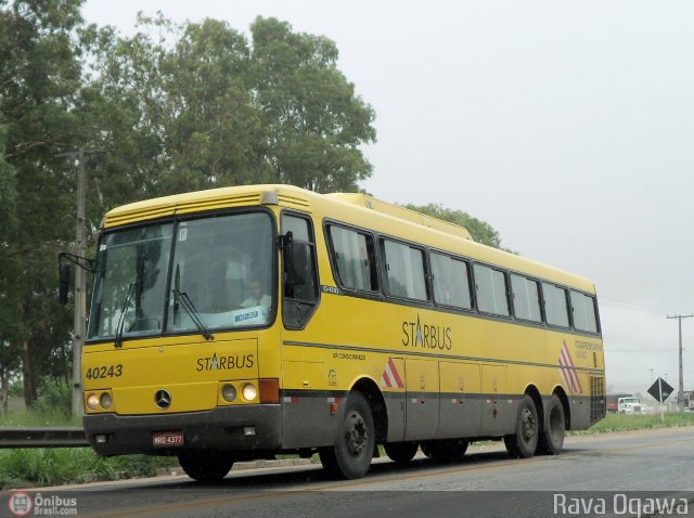 Viação Itapemirim 40243 na cidade de Vitória da Conquista, Bahia, Brasil, por Rava Ogawa. Número da foto: #372325.