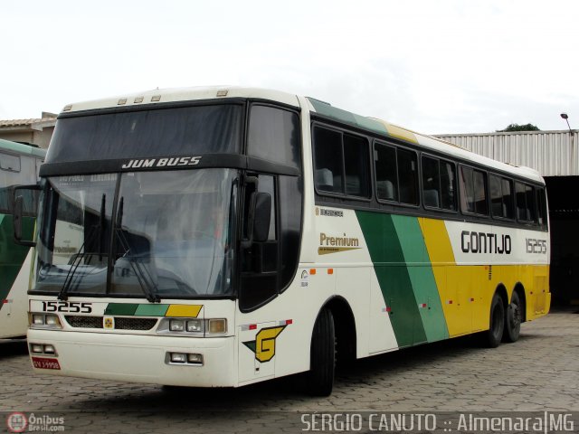 Empresa Gontijo de Transportes 15255 na cidade de Almenara, Minas Gerais, Brasil, por Sérgio Augusto Braga Canuto. Número da foto: #373536.