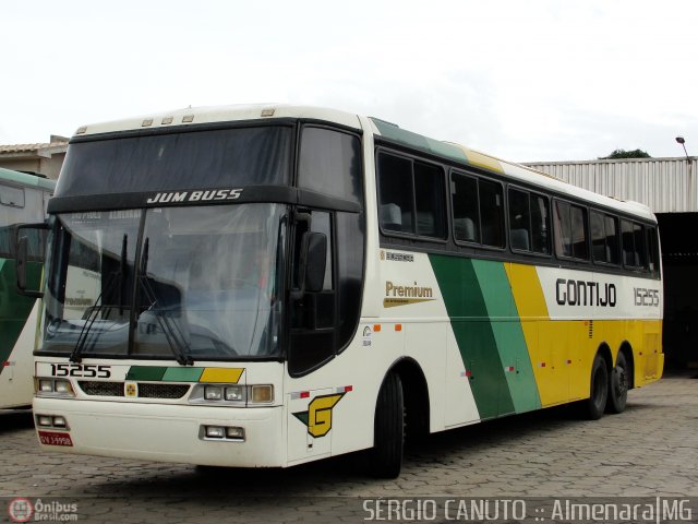 Empresa Gontijo de Transportes 15255 na cidade de Almenara, Minas Gerais, Brasil, por Sérgio Augusto Braga Canuto. ID da foto: 373536.