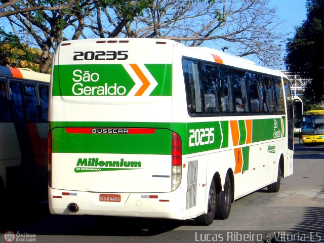 Cia. São Geraldo de Viação 20235 na cidade de Vitória, Espírito Santo, Brasil, por Lucas  Ribeiro. Número da foto: #373090.