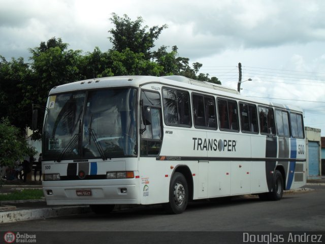 Viação Transoper 500 na cidade de Trindade, Goiás, Brasil, por Douglas Andrez. Número da foto: #373298.
