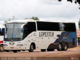 Lopestur - Lopes Turismo e Transportes 1100 na cidade de Araguaína, Tocantins, Brasil, por João Victor. Número da foto: #:id.