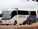 Lopestur - Lopes Turismo e Transportes 1100 na cidade de Araguaína, Tocantins, Brasil, por João Victor. ID da foto: :id.